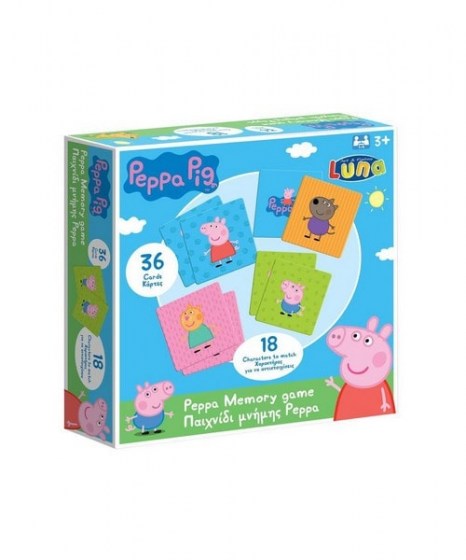 Επιτραπέζιο παιχνίδι μνήμης Peppa Pig Luna